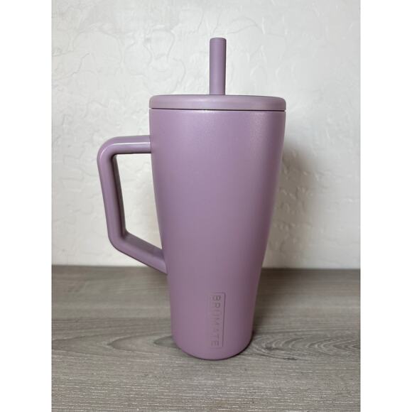 BrüMate Era 30 oz Tumbler with Handle and Straw | 100% Leakproof | (Lilac Dusk) - Picture 1 of 6